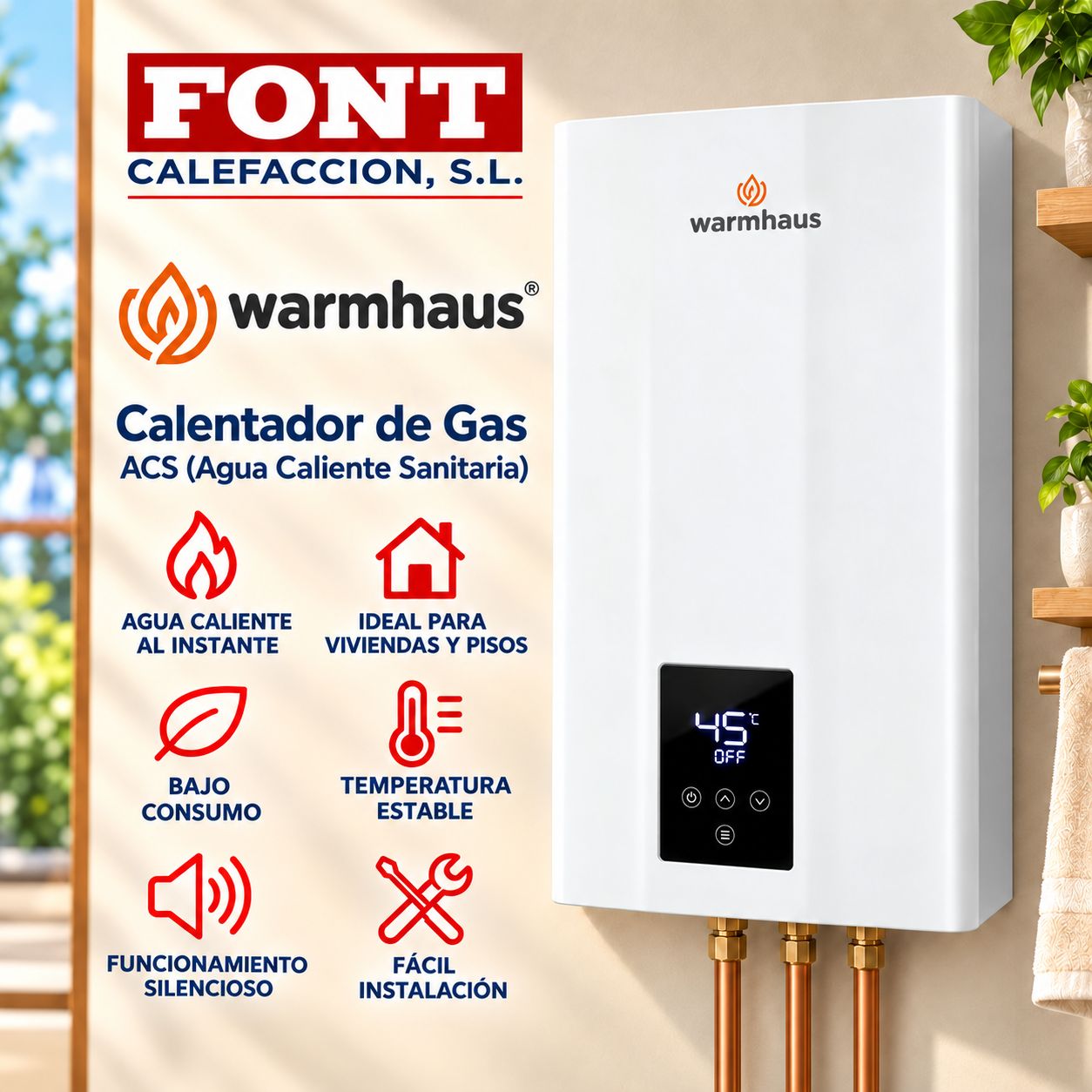 03.Calentador WARMHAUS
