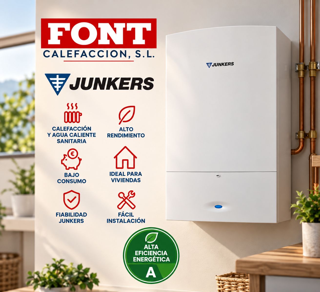 Junkers/Bosch 20/24kw