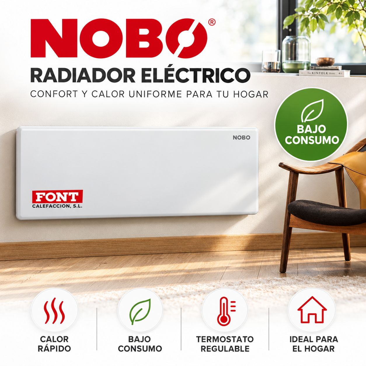 RADIADORES NORUEGOS NOBO WIFI